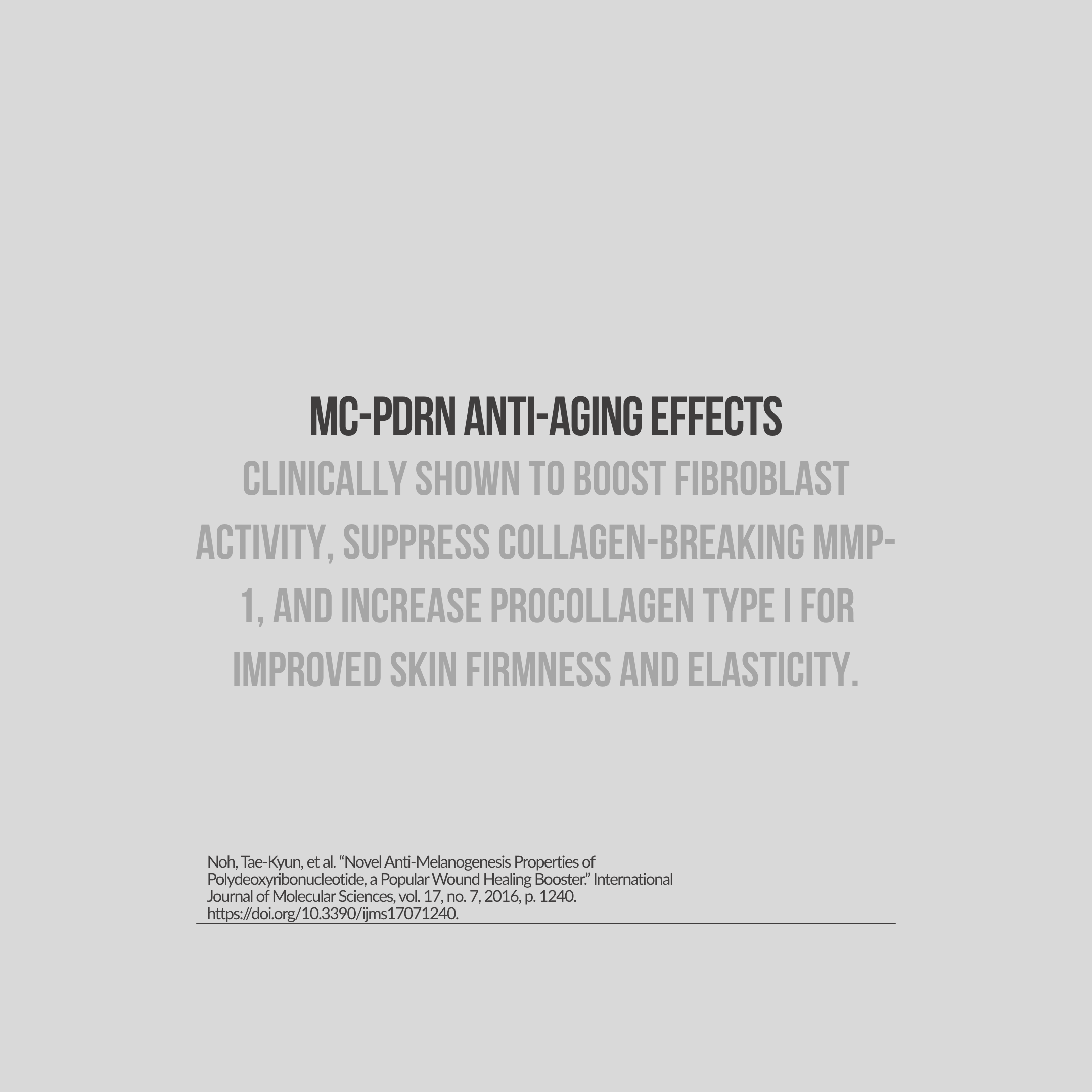 YURSLF mc-pdrn anti aging effects